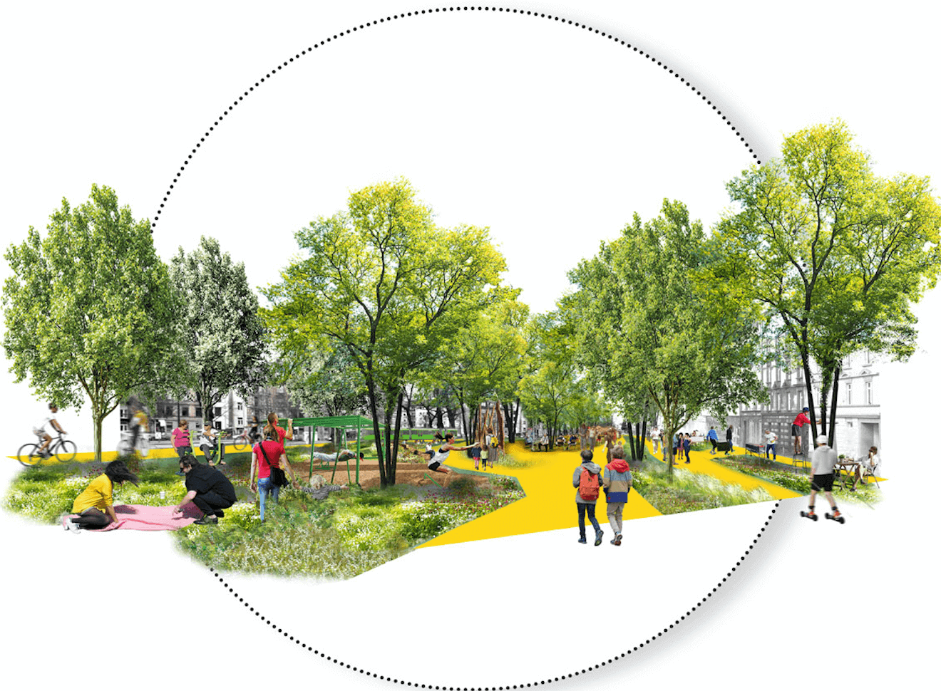 Straßen als Lebensraum – Zukunftsvisionen für Frankfurt #02