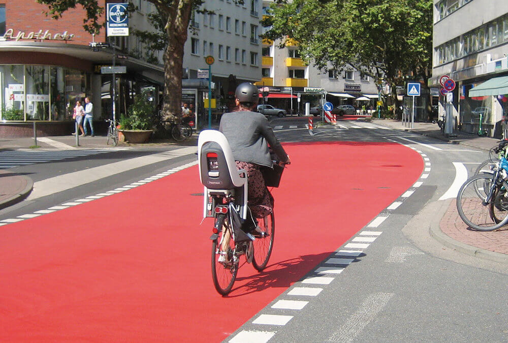 Fahrradfreundliche Nebenstraßen in allen Stadtteilen!