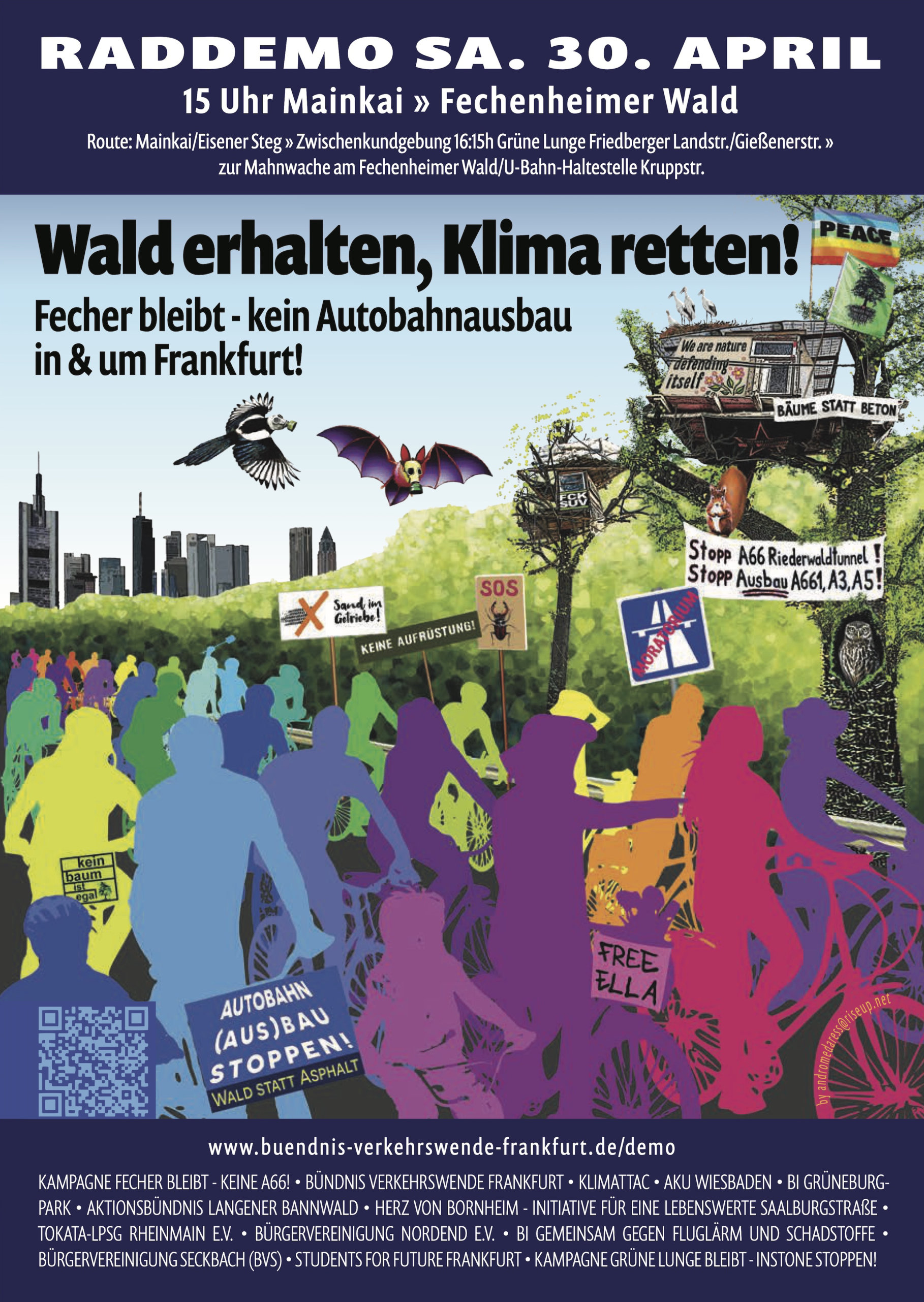 Wald erhalten, Klima retten!