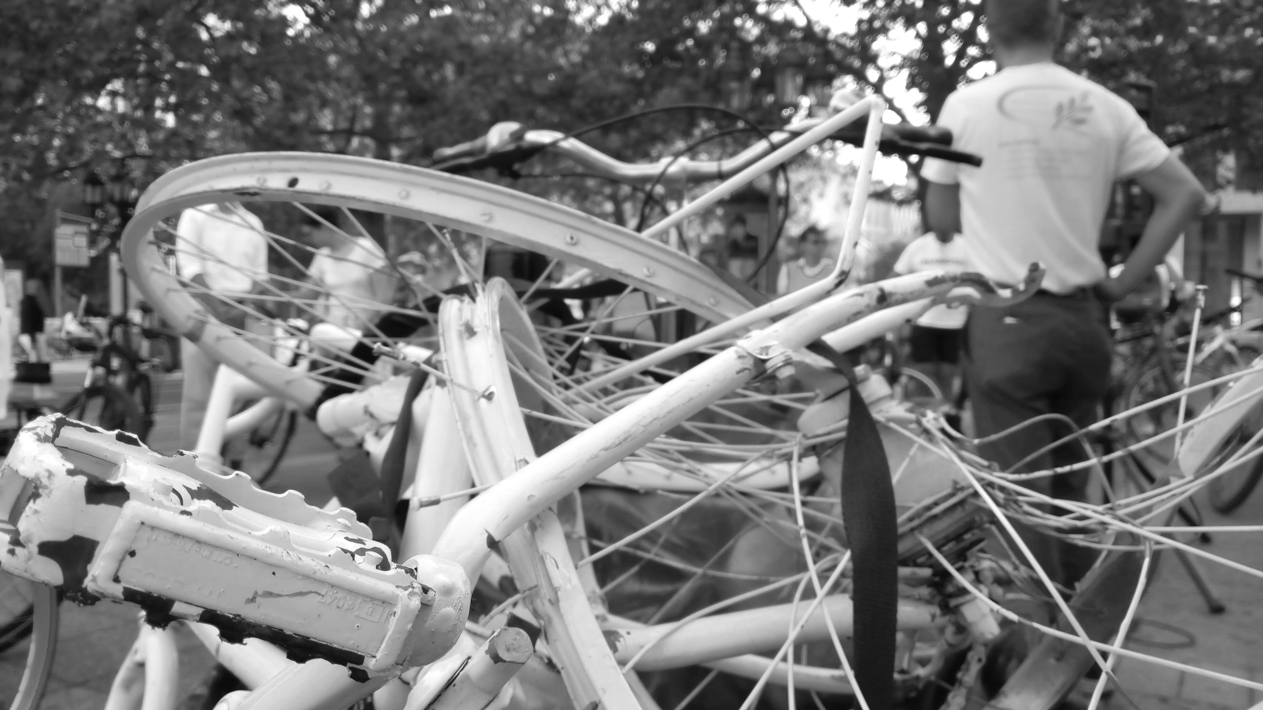 Das war der Ride of Silence 2022 Radentscheid Frankfurt