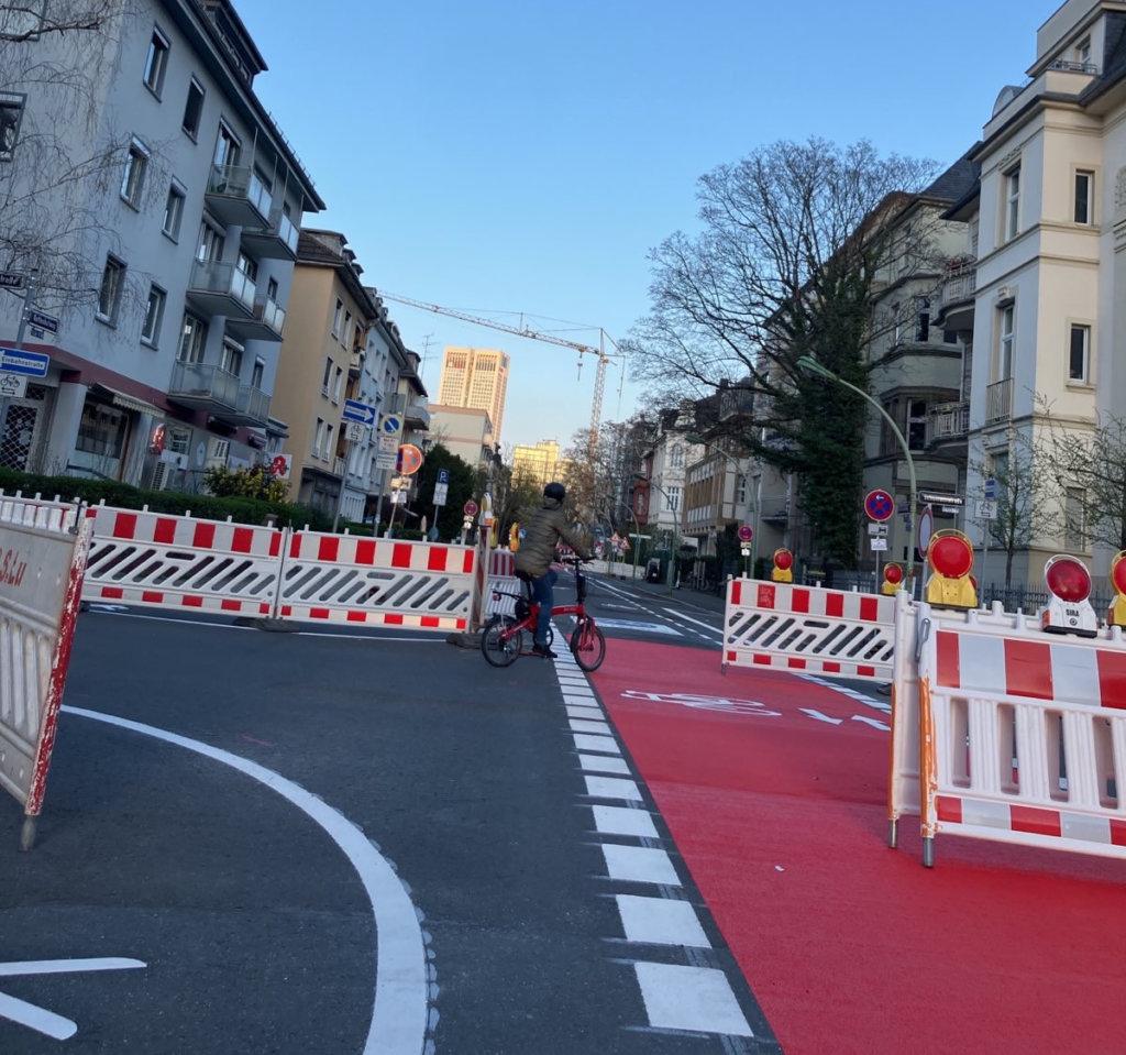 Kettenhofweg Baustelle