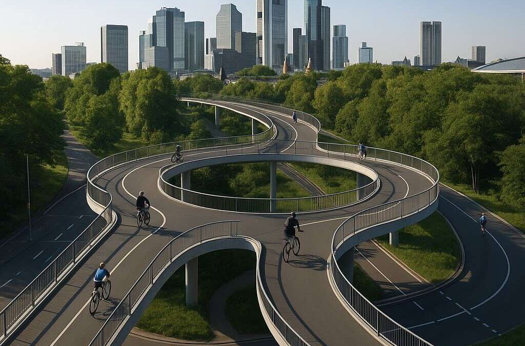 Adlertrasse: Neue Wege zum Stadion – mit dem Fahrrad!